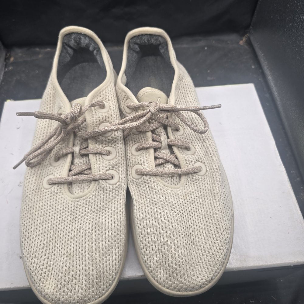 Allbirds Men's‎ Beige Knit Sneakers